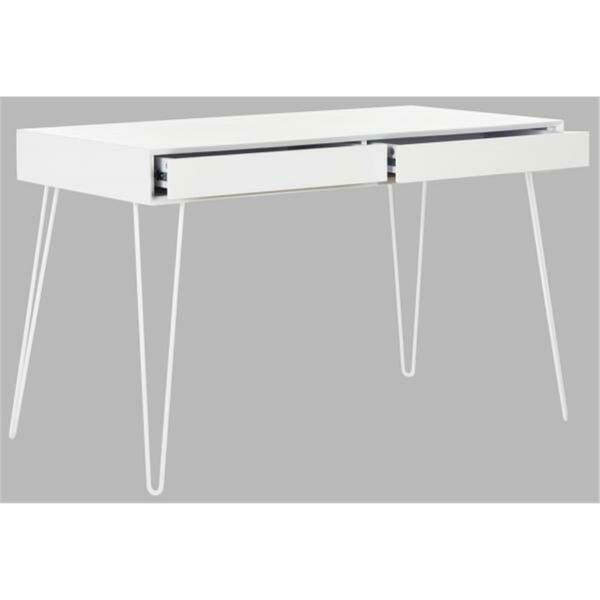 Safavieh Cade Retro Desk, White FOX2225A